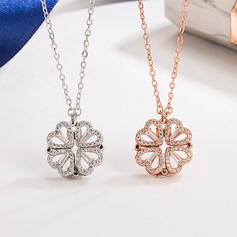 Amora Magnetic Heart Necklace