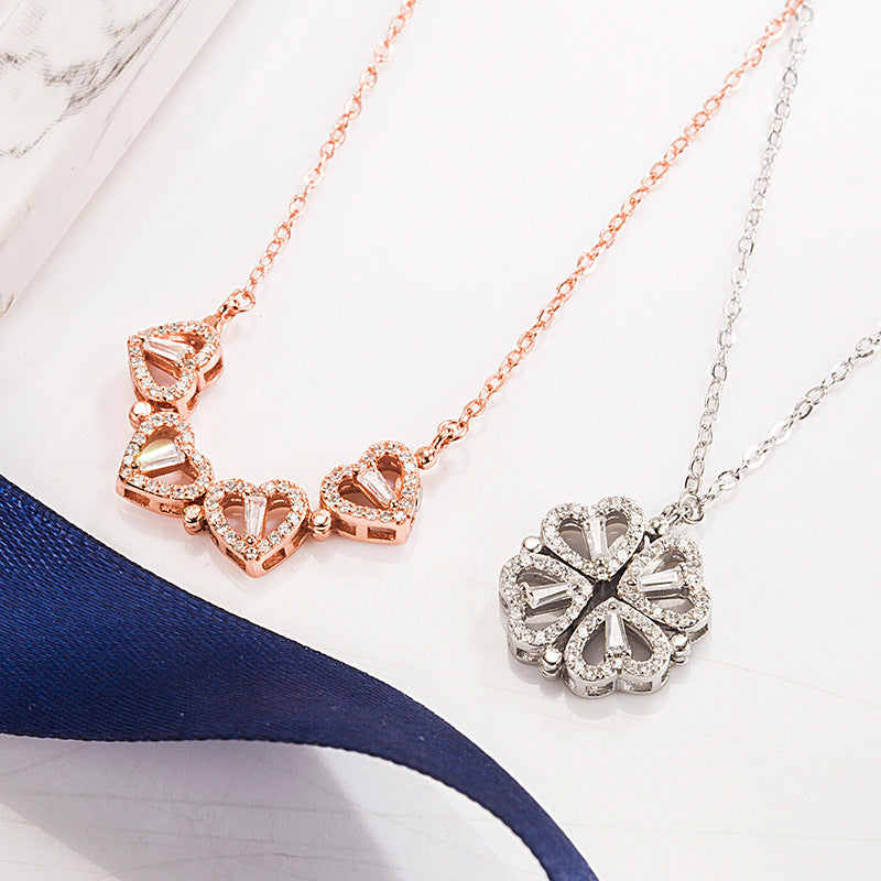 Amora Magnetic Heart Necklace